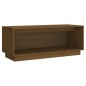 vidaXL TV-Schrank Honigbraun 90x35x35 cm Massivholz Kiefer vidaXL TV-Schrank Honigbraun 90x35x35 cm Massivholz Kiefer