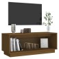vidaXL TV-Schrank Honigbraun 90x35x35 cm Massivholz Kiefer vidaXL TV-Schrank Honigbraun 90x35x35 cm Massivholz Kiefer