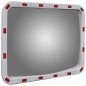 vidaXL Verkehrsspiegel Konvex Viereckig 40×80 cm mit Reflektoren vidaXL Verkehrsspiegel Konvex Viereckig 40×80 cm mit Reflektoren
