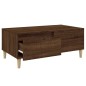 vidaXL Couchtisch Braun Eichen-Optik 90x50x36,5 cm Holzwerkstoff vidaXL Couchtisch Braun Eichen-Optik 90x50x36,5 cm Holzwerkstoff