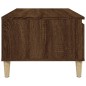 vidaXL Couchtisch Braun Eichen-Optik 90x50x36,5 cm Holzwerkstoff vidaXL Couchtisch Braun Eichen-Optik 90x50x36,5 cm Holzwerkstoff