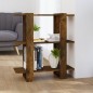 vidaXL Bücherregal/Raumteiler Räuchereiche 80x30x87 cm vidaXL Bücherregal/Raumteiler Räuchereiche 80x30x87 cm