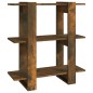 vidaXL Bücherregal/Raumteiler Räuchereiche 80x30x87 cm vidaXL Bücherregal/Raumteiler Räuchereiche 80x30x87 cm
