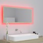 vidaXL LED-Badspiegel Sonoma-Eiche 100x8,5x37 cm Acryl vidaXL LED-Badspiegel Sonoma-Eiche 100x8,5x37 cm Acryl