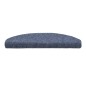 vidaXL 15-tlg Selbstklebende Treppenmatten Nadelvlies 65x21x4cm Blau vidaXL 15-tlg Selbstklebende Treppenmatten Nadelvlies 65x21x4cm Blau