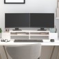 vidaXL Monitorständer Weiß 100x27,5x15 cm Massivholz Kiefer vidaXL Monitorständer Weiß 100x27,5x15 cm Massivholz Kiefer