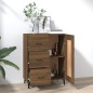 vidaXL Sideboard Braun Eichen-Optik 69,5x34x90 cm Holzwerkstoff vidaXL Sideboard Braun Eichen-Optik 69,5x34x90 cm Holzwerkstoff