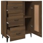vidaXL Sideboard Braun Eichen-Optik 69,5x34x90 cm Holzwerkstoff vidaXL Sideboard Braun Eichen-Optik 69,5x34x90 cm Holzwerkstoff