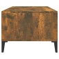 vidaXL Couchtisch Räuchereiche 90x50x36,5 cm Holzwerkstoff vidaXL Couchtisch Räuchereiche 90x50x36,5 cm Holzwerkstoff