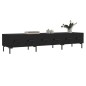 vidaXL TV-Schrank Schwarz 150x36x30 cm Holzwerkstoff vidaXL TV-Schrank Schwarz 150x36x30 cm Holzwerkstoff