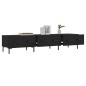 vidaXL TV-Schrank Schwarz 150x36x30 cm Holzwerkstoff vidaXL TV-Schrank Schwarz 150x36x30 cm Holzwerkstoff