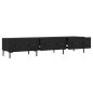 vidaXL TV-Schrank Schwarz 150x36x30 cm Holzwerkstoff vidaXL TV-Schrank Schwarz 150x36x30 cm Holzwerkstoff
