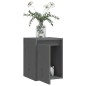 vidaXL Wandschränke 2 Stk. Grau 30x30x40 cm Massivholz Kiefer vidaXL Wandschränke 2 Stk. Grau 30x30x40 cm Massivholz Kiefer