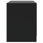 vidaXL Nachttische 2 Stk. Schwarz 45x34,5x44,5 cm Holzwerkstoff vidaXL Nachttische 2 Stk. Schwarz 45x34,5x44,5 cm Holzwerkstoff