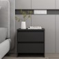 vidaXL Nachttische 2 Stk. Schwarz 45x34,5x44,5 cm Holzwerkstoff vidaXL Nachttische 2 Stk. Schwarz 45x34,5x44,5 cm Holzwerkstoff