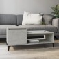 vidaXL Couchtisch Betongrau 100x50x45 cm Holzwerkstoff vidaXL Couchtisch Betongrau 100x50x45 cm Holzwerkstoff