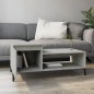 vidaXL Couchtisch Betongrau 100x50x45 cm Holzwerkstoff vidaXL Couchtisch Betongrau 100x50x45 cm Holzwerkstoff