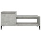 vidaXL Couchtisch Betongrau 100x50x45 cm Holzwerkstoff vidaXL Couchtisch Betongrau 100x50x45 cm Holzwerkstoff