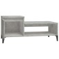 vidaXL Couchtisch Betongrau 100x50x45 cm Holzwerkstoff vidaXL Couchtisch Betongrau 100x50x45 cm Holzwerkstoff