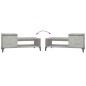 vidaXL Couchtisch Betongrau 100x50x45 cm Holzwerkstoff vidaXL Couchtisch Betongrau 100x50x45 cm Holzwerkstoff