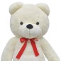 vidaXL Teddybär Kuscheltier Plüsch Weiß 242 cm vidaXL Teddybär Kuscheltier Plüsch Weiß 242 cm