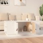 vidaXL Couchtisch Weiß 100x50x41 cm Massivholz Kiefer vidaXL Couchtisch Weiß 100x50x41 cm Massivholz Kiefer