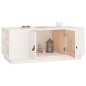 vidaXL Couchtisch Weiß 100x50x41 cm Massivholz Kiefer vidaXL Couchtisch Weiß 100x50x41 cm Massivholz Kiefer