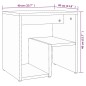 vidaXL Nachttische 2 Stk. Braun Eichen-Optik 40x30x40 cm Holzwerkstoff vidaXL Nachttische 2 Stk. Braun Eichen-Optik 40x30x40 cm Holzwerkstoff