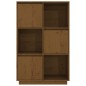 vidaXL Highboard Honigbraun 74x35x117 cm Massivholz Kiefer vidaXL Highboard Honigbraun 74x35x117 cm Massivholz Kiefer