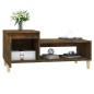 vidaXL Couchtisch Räuchereiche 100x50x45 cm Holzwerkstoff vidaXL Couchtisch Räuchereiche 100x50x45 cm Holzwerkstoff