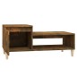 vidaXL Couchtisch Räuchereiche 100x50x45 cm Holzwerkstoff vidaXL Couchtisch Räuchereiche 100x50x45 cm Holzwerkstoff