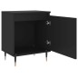 vidaXL Nachttisch Schwarz 40x30x50 cm Holzwerkstoff