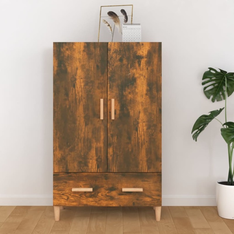 vidaXL Highboard Räuchereiche 70x31x115 cm Holzwerkstoff vidaXL Highboard Räuchereiche 70x31x115 cm Holzwerkstoff