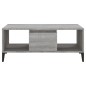 vidaXL Couchtisch Grau Sonoma 90x50x36,5 cm Holzwerkstoff vidaXL Couchtisch Grau Sonoma 90x50x36,5 cm Holzwerkstoff