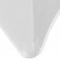 vidaXL Stretch-Tischhusse 2 Stk. 120 x 60,5 x 74 cm Weiß vidaXL Stretch-Tischhusse 2 Stk. 120 x 60,5 x 74 cm Weiß