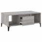 vidaXL Couchtisch Grau Sonoma 90x50x36,5 cm Holzwerkstoff vidaXL Couchtisch Grau Sonoma 90x50x36,5 cm Holzwerkstoff
