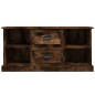 vidaXL TV-Schrank Räuchereiche 99,5x35,5x48 cm Holzwerkstoff vidaXL TV-Schrank Räuchereiche 99,5x35,5x48 cm Holzwerkstoff