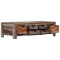 vidaXL Couchtisch Grau 100 x 50 x 30 cm Massivholz vidaXL Couchtisch Grau 100 x 50 x 30 cm Massivholz