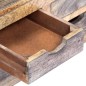vidaXL Couchtisch Grau 100 x 50 x 30 cm Massivholz vidaXL Couchtisch Grau 100 x 50 x 30 cm Massivholz