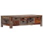 vidaXL Couchtisch Grau 100 x 50 x 30 cm Massivholz vidaXL Couchtisch Grau 100 x 50 x 30 cm Massivholz