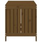 vidaXL Gartentruhe Honigbraun 121x55x64 cm Massivholz Kiefer vidaXL Gartentruhe Honigbraun 121x55x64 cm Massivholz Kiefer