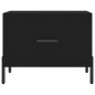 vidaXL Couchtisch Schwarz 50x50x40 cm Holzwerkstoff vidaXL Couchtisch Schwarz 50x50x40 cm Holzwerkstoff