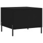 vidaXL Couchtisch Schwarz 50x50x40 cm Holzwerkstoff vidaXL Couchtisch Schwarz 50x50x40 cm Holzwerkstoff