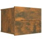 vidaXL Nachttisch Räuchereiche 40x30x30 cm Holzwerkstoff vidaXL Nachttisch Räuchereiche 40x30x30 cm Holzwerkstoff