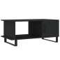 vidaXL Couchtisch Schwarz 90x50x40 cm Holzwerkstoff vidaXL Couchtisch Schwarz 90x50x40 cm Holzwerkstoff