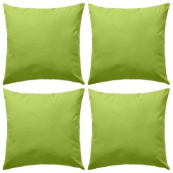vidaXL Gartenkissen 4 Stk. 45 x 45 cm Apfelgrün