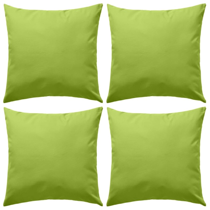 vidaXL Gartenkissen 4 Stk. 45 x 45 cm Apfelgrün vidaXL Gartenkissen 4 Stk. 45 x 45 cm Apfelgrün