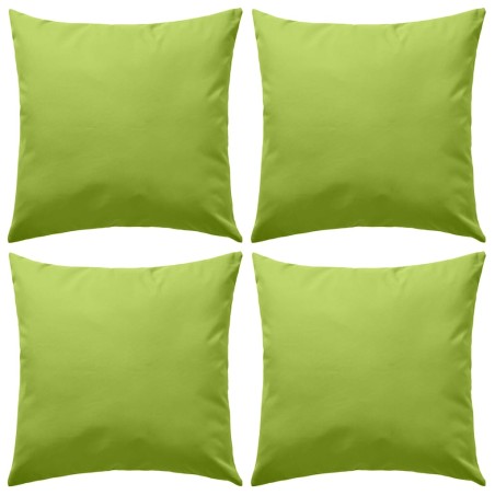 vidaXL Gartenkissen 4 Stk. 45 x 45 cm Apfelgrün
