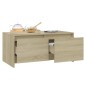 vidaXL Couchtisch Sonoma-Eiche 90x50x41,5 cm Holzwerkstoff vidaXL Couchtisch Sonoma-Eiche 90x50x41,5 cm Holzwerkstoff
