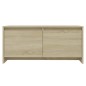vidaXL Couchtisch Sonoma-Eiche 90x50x41,5 cm Holzwerkstoff vidaXL Couchtisch Sonoma-Eiche 90x50x41,5 cm Holzwerkstoff
